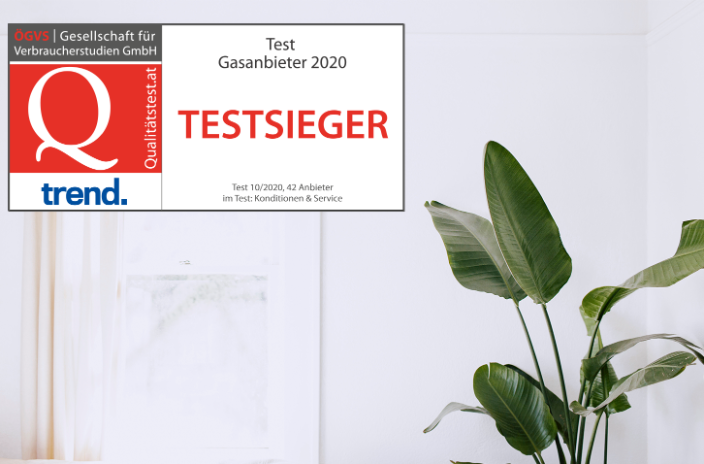 Testsieger Gas